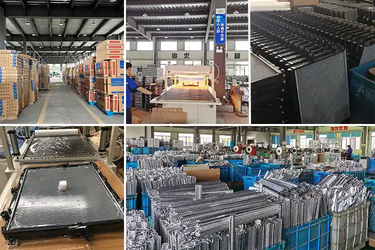 Car Radiator Factory Engineering vehicle radiator manufacturer in China